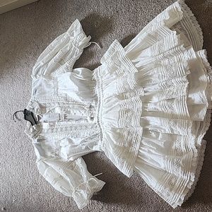 Aritizia Sunday best peace dress in small , coconut color.